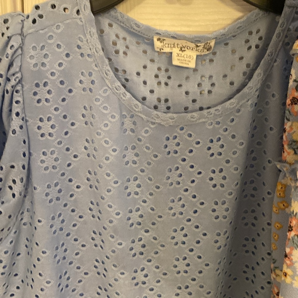 NWOT knitworks matching set girls size XL (16) - Picture 3 of 6